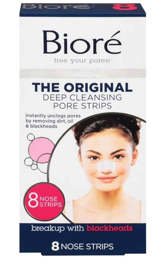 Biore The Original Deep Cleansing Pore Strips (pack of 8)